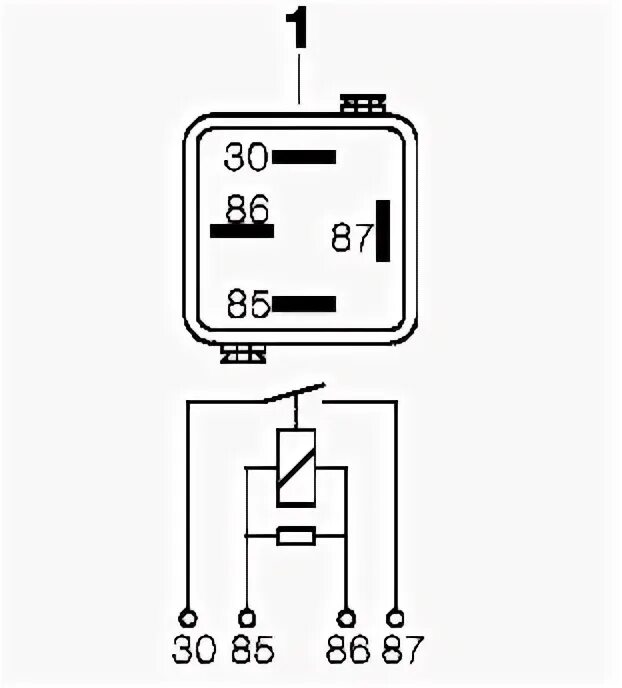 Подключение реле 90.3747 Автомобильное реле. Как работает / Схема подключения / Распиновка - DRIVE2