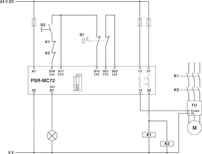 Подключение реле безопасности Купить 2702097 Реле безопасности PSR-MC72-2NO-1DO-24DC-SP от Phoenix Contact, в 