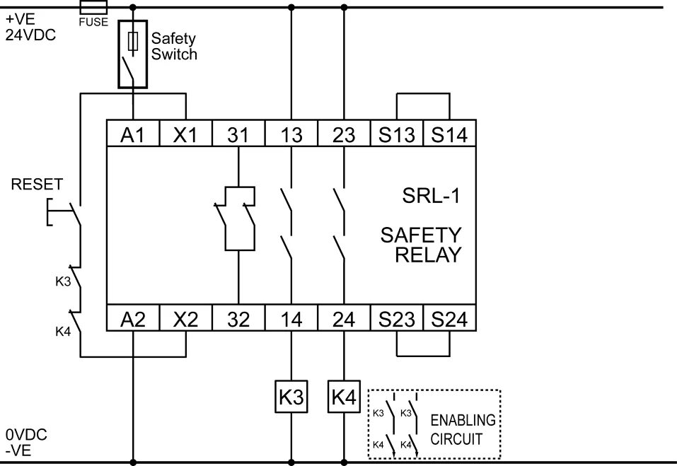 Подключение реле безопасности Safety Relay Reset Circuit - Your Ultimate Guide to Wiring Diagrams!