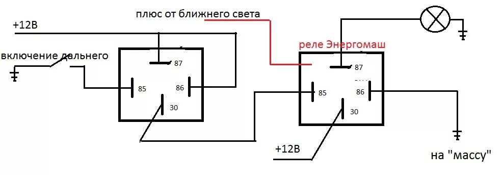 Подключение реле ближнего света ДХО - дальний в полнакала - Mitsubishi ASX, 1,8 л, 2012 года аксессуары DRIVE2