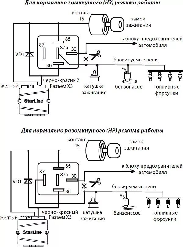 Подключение реле блокировки двигателя Немного мыслей об электрике - Lada Гранта, 1,6 л, 2014 года электроника DRIVE2