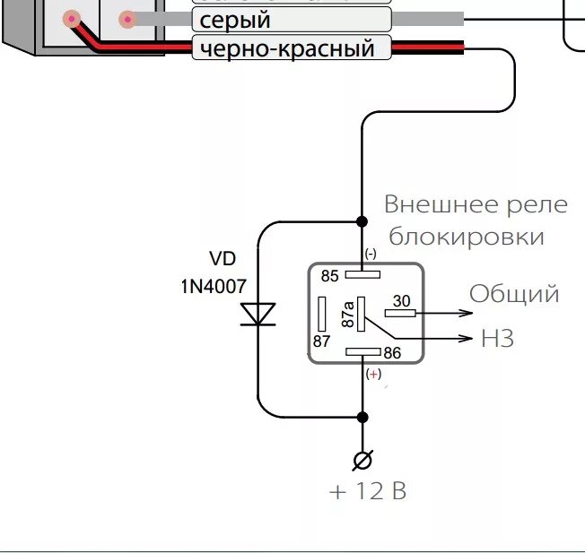 Подключение реле блокировки двигателя M21 + Fortin на Dodge Caliber / Общение на любые темы / StarLine