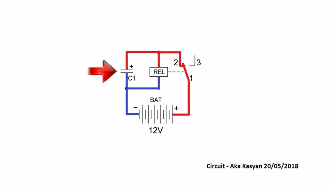 Подключение реле через конденсатор Полезные конструкции из обычного реле