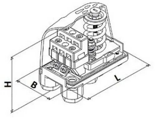 Подключение реле давления рм 5 Купить Реле давления STOUT SCS-0001 PM12G 1/4" Ду8 Ру16 для водоснабжения с наки