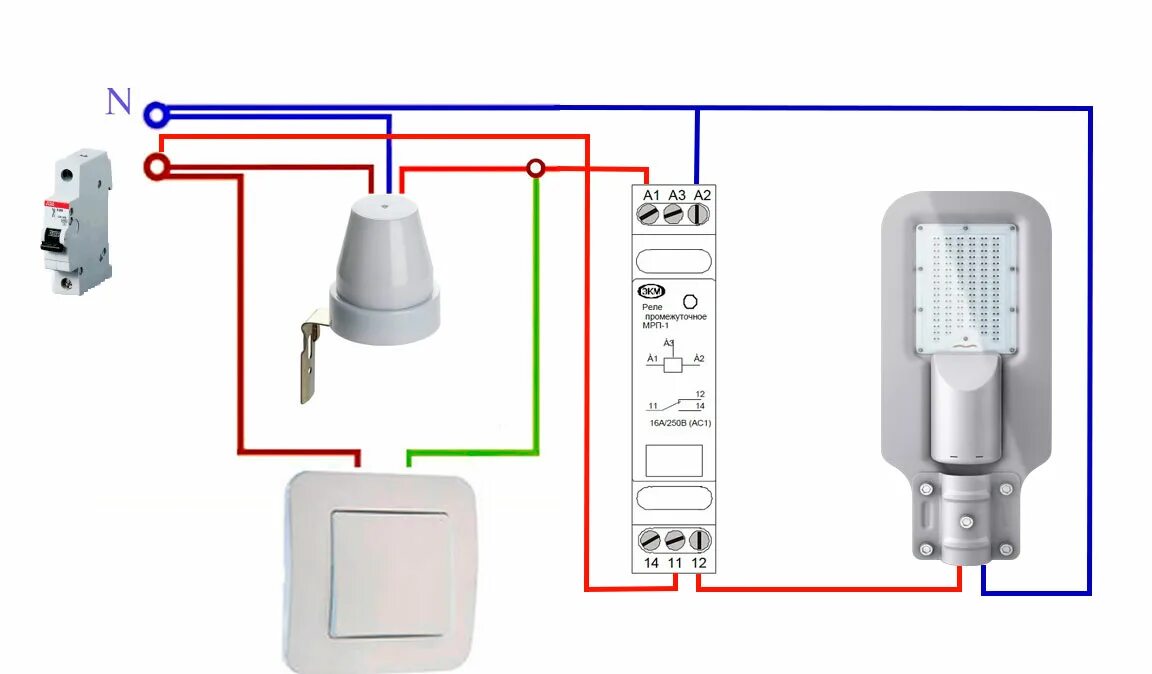 Подключение реле день ночь схема Датчики света для уличного освещения день ночь фото, видео - 38rosta.ru