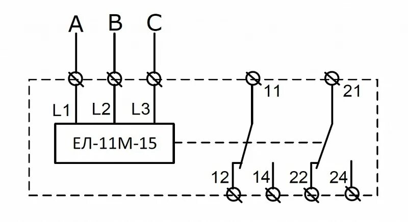 Подключение реле ел 11м Картинки ЕЛ 11 СХЕМА