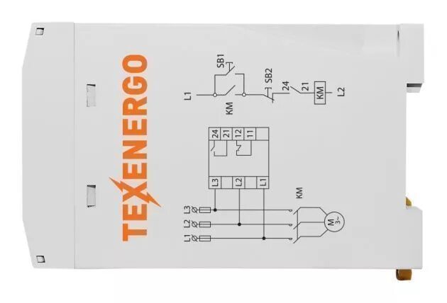 Подключение реле ел 11м Купить Реле контроля 3-х фазного напряжения ЕЛ 11 МТ 400В Texenergo