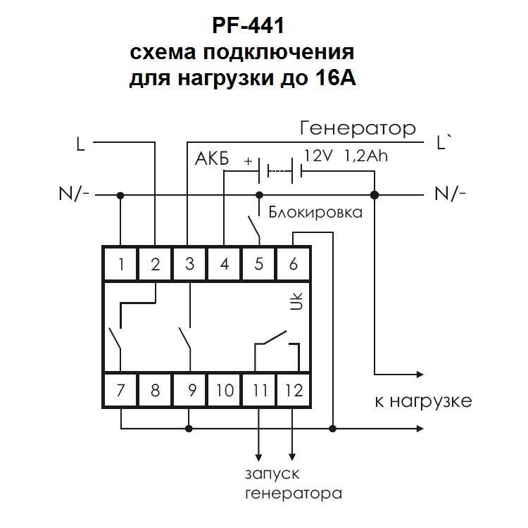 Подключение реле контроля фаз для эффективного защитного режима электрического о