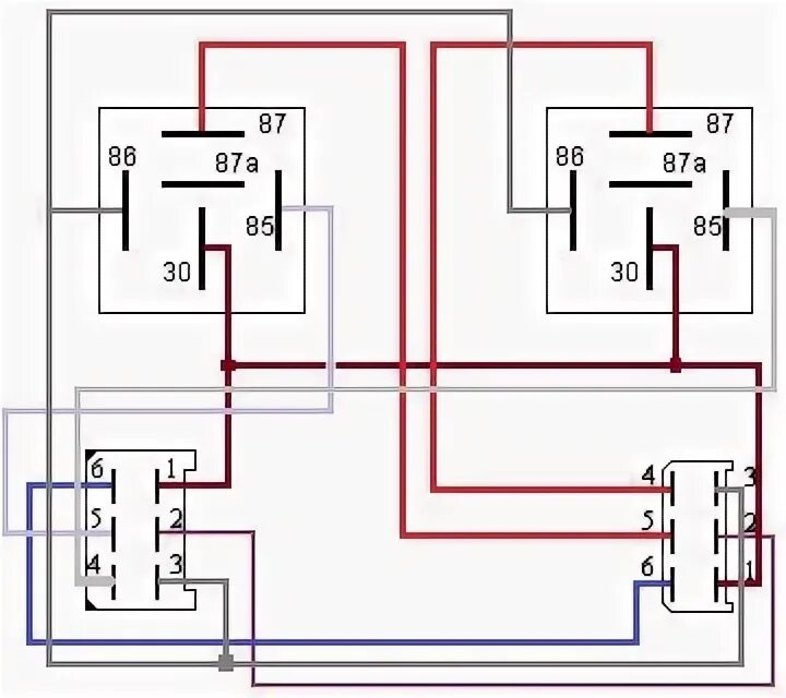 Подключение реле газ 3110 Разгрузочное реле стеклоочистителя - ГАЗ 31105, 2,3 л, 2007 года электроника DRI