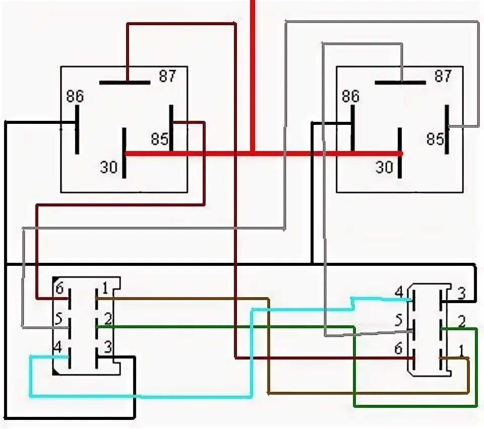 Подключение реле газ 3110 Улучшение работы стеклоочистителей - ГАЗ 3102, 2,3 л, 2001 года тюнинг DRIVE2