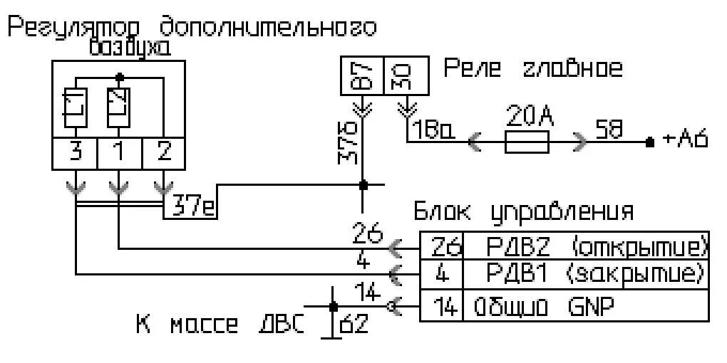 Подключение реле холостого хода Регулятор холостого хода 405-406-409-4213-4216 двигателя РХХ-60