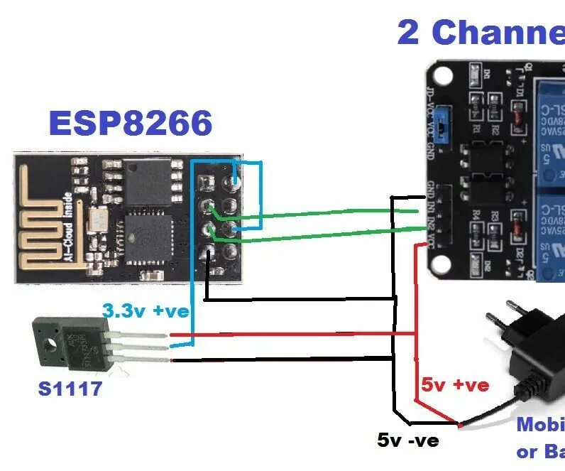 Подключение реле к esp8266 Esp8266 Web Control (with Nodemcu and Lua) : 4 Steps - Instructables