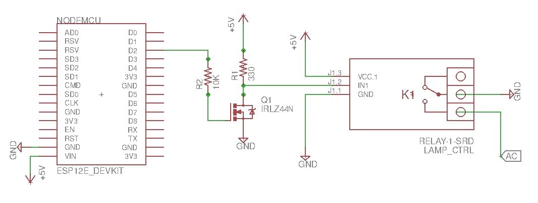 Подключение реле к esp8266 N-channel MOSFET used to control 5V relay from 3.3V ESP8266 pin - Electrical Eng