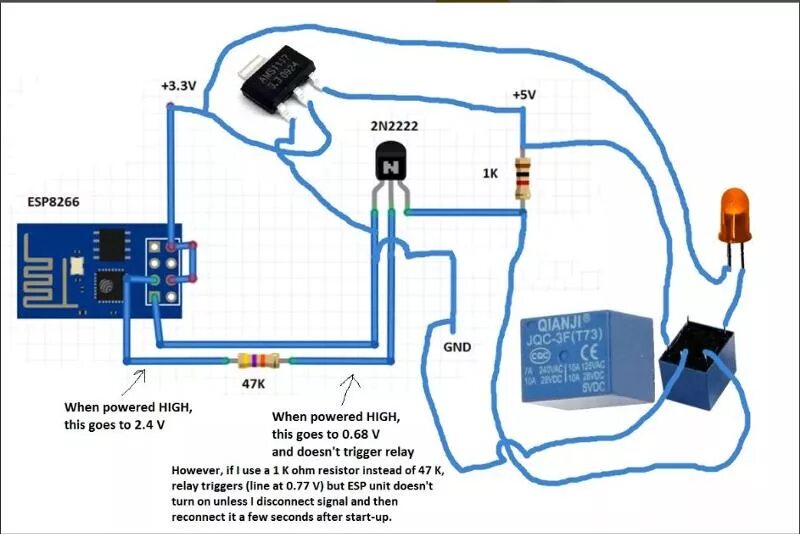 Подключение реле к esp8266 Ответы Mail.ru: трольная схема или нет? + фото у меня не заработало, и зачем рез