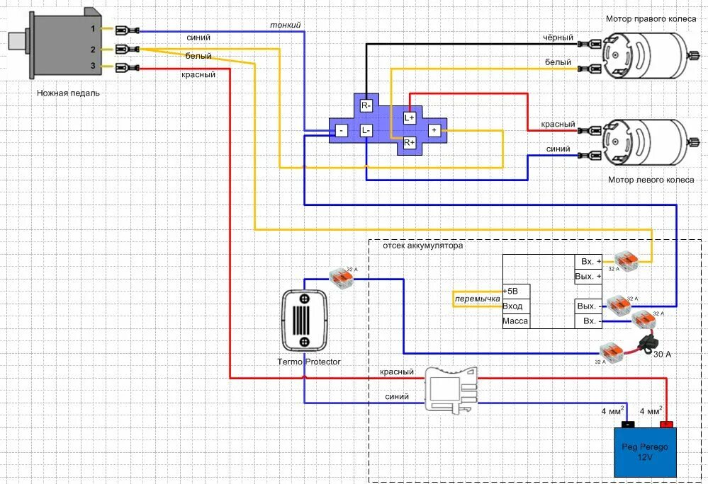 Подключение реле квадроцикл схема подключения Картинки ЭЛЕКТРОМОБИЛИ СХЕМА ЭЛЕКТРИЧЕСКАЯ