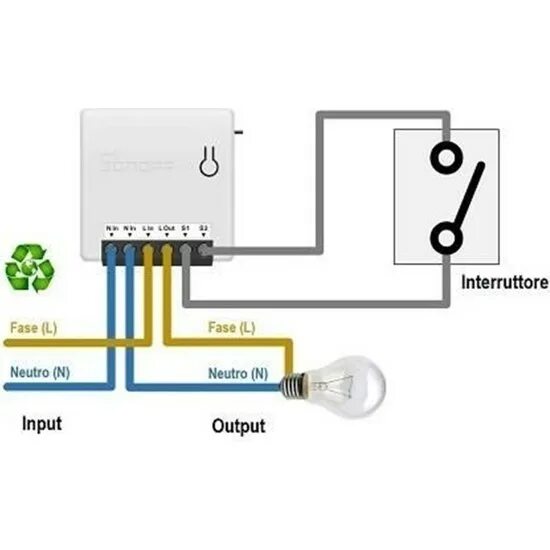 Подключение реле mini smart switch Sonoff Mını-R2 Fiyatı, Taksit Seçenekleri ile Satın Al