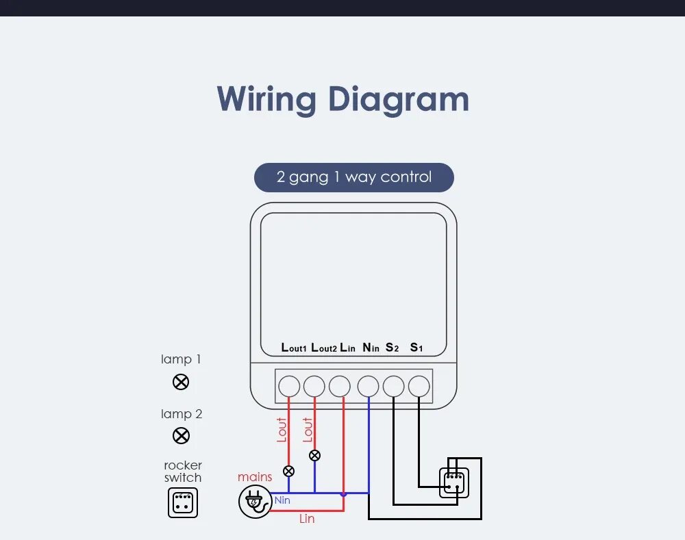 Подключение реле mini smart switch Tuya WIFI Smart Mini Switch 2Gang двойной способ управления DIY Переключатель Ав