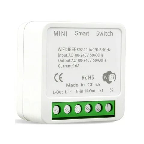 Подключение реле mini smart switch Light mini switch 10a - купить недорого AliExpress