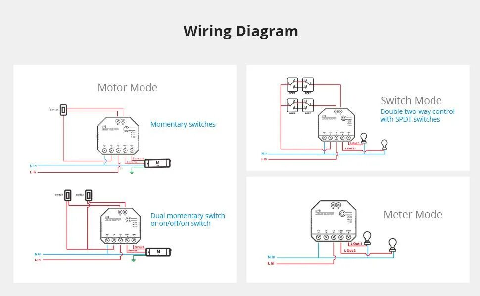 Подключение реле mini smart switch tű utal Közbülső sonoff dual r3 diy érintés senki kondenzátor