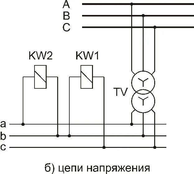 Подключение реле мощности 7.3. Схема и принцип действия токовой направленной защиты