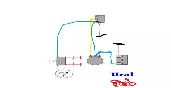 Подключение реле мотоцикл урал Ответы Mail.ru: Заряд