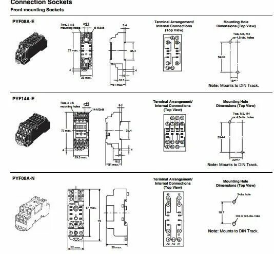 Подключение реле омрон 8 Pin Omron My2n Relay Wiring Diagram