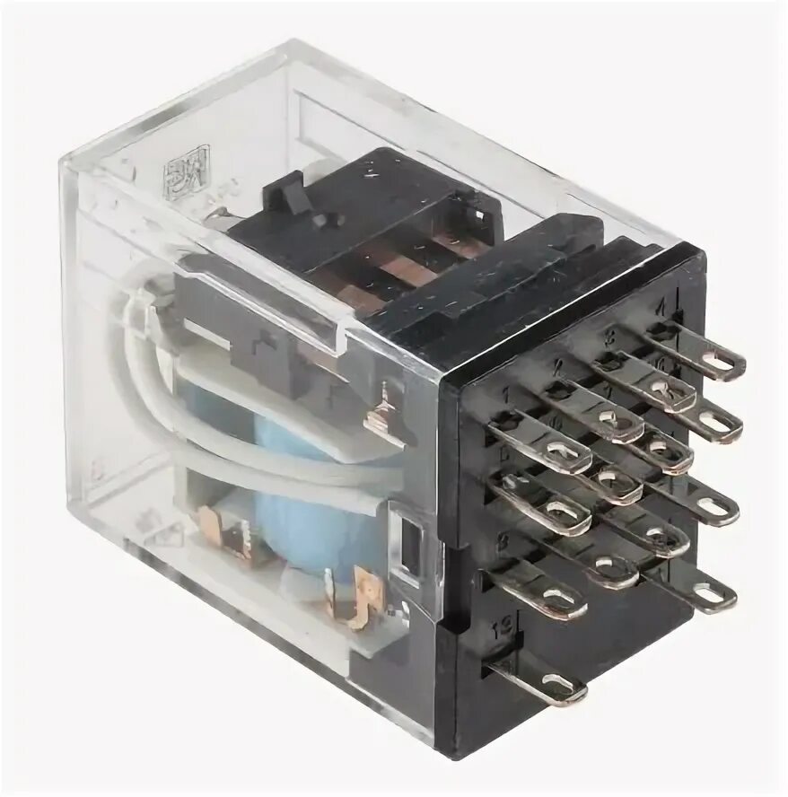 Подключение реле омрон MY4 DC24 Omron Omron Plug In Non-Latching Relay - 4PDT, 24V dc Coil, 5A Switchin