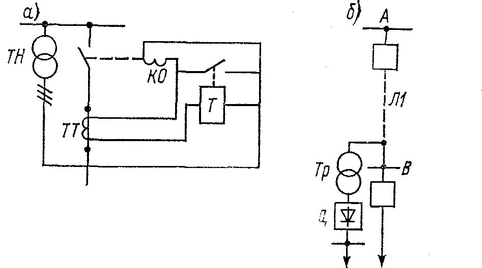 Подключение реле переменного тока Источники переменного оперативного тока на электростанциях Электрическая часть э