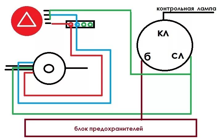 Подключение реле поворотов газ 53 Проводка. Переделка. - ЗАЗ 968, 1,3 л, 1984 года электроника DRIVE2