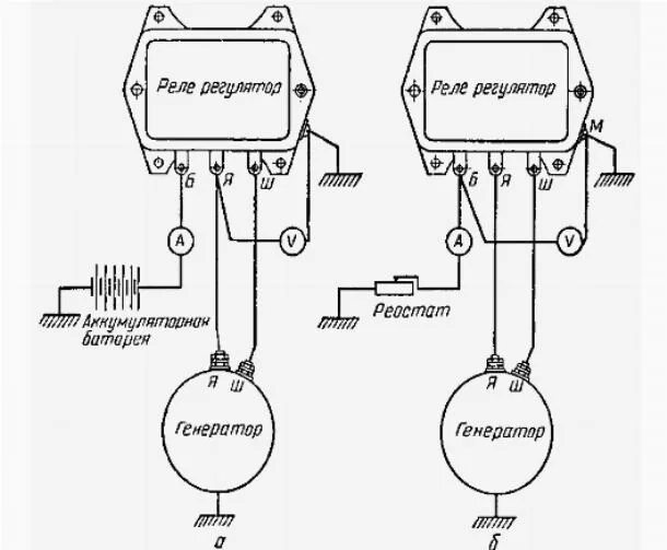 Подключение реле регулятора к генератору Как подключить к генератору регулятор напряжения: Схема подключения регулятора н