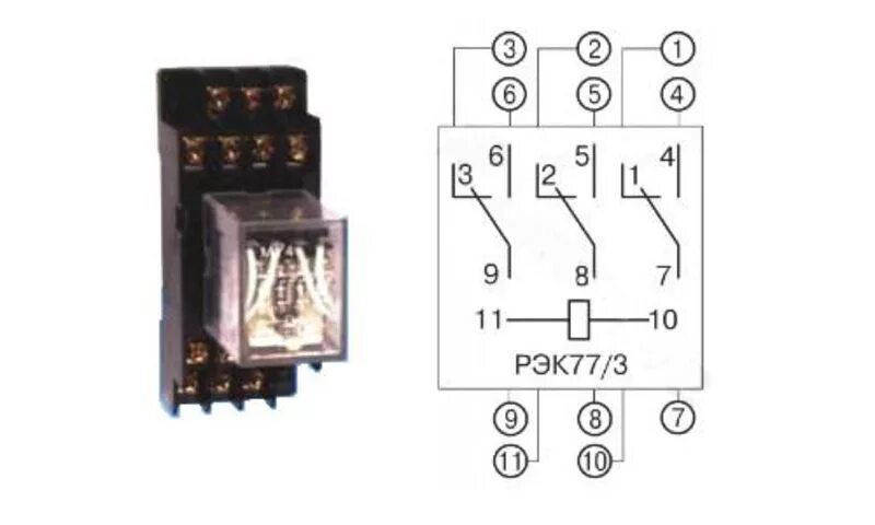 Подключение реле рэк 77 4 Картинки РЭК77 3 LY3