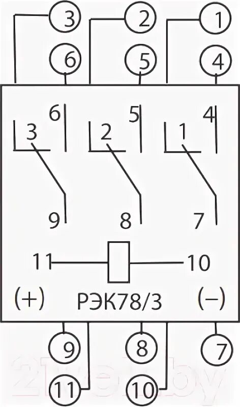 Подключение реле рэк 78 3 TDM SQ0701-0037 Реле промежуточное купить в Минске, Гомеле, Витебске, Могилеве, 