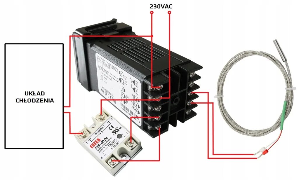 Подключение реле rex Купить РЕГУЛЯТОР ТЕМПЕРАТУРЫ REX-C100V SSR ДАТЧИК 25А DA: отзывы, фото и характе