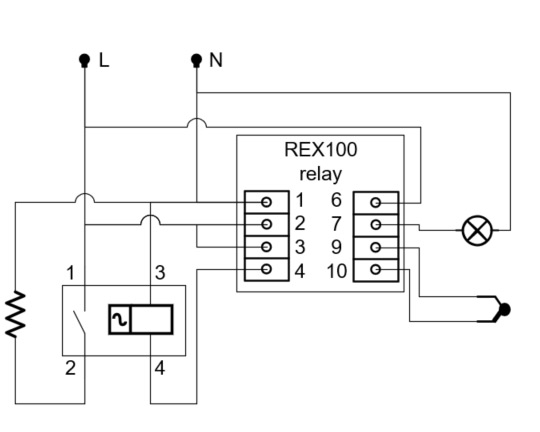 Подключение реле rex PID регулятор REX-C100 0...400 для нагревателей и печей, вход термопара, выход р