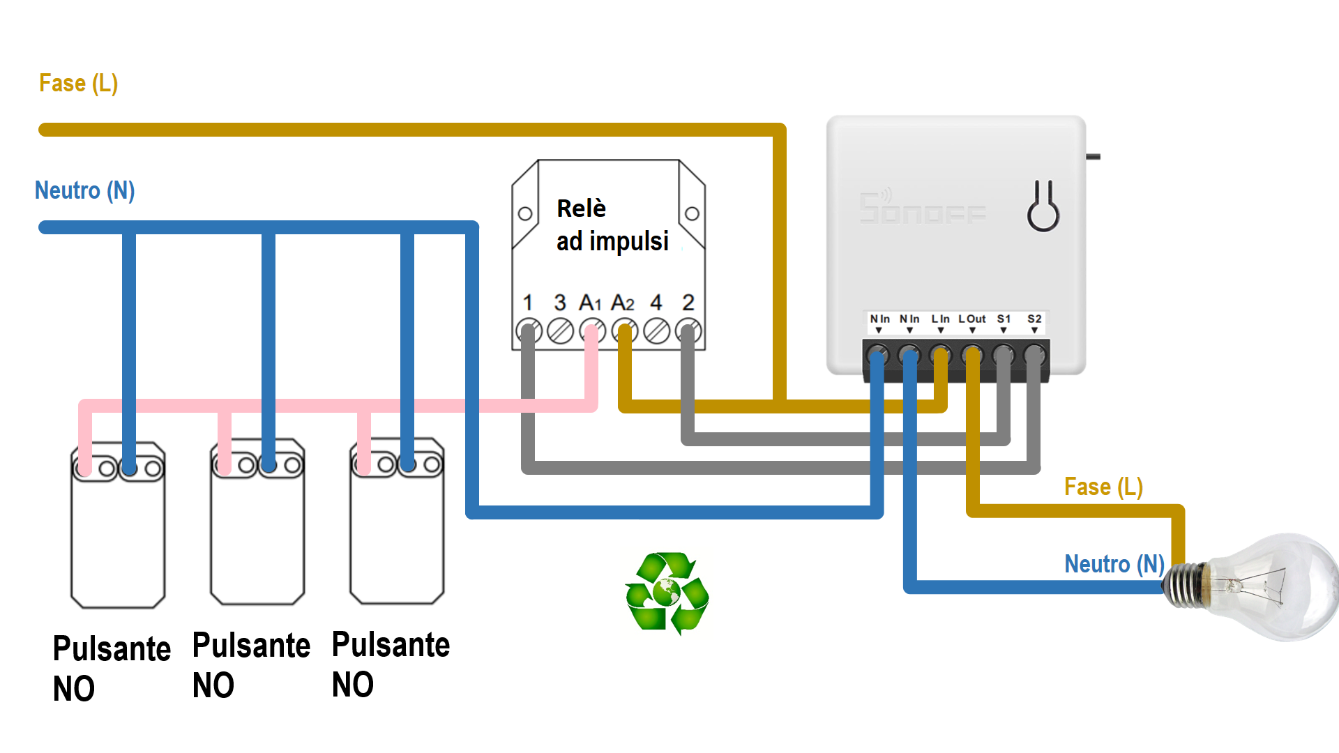 Подключение реле smart switch Tuya smart подключение