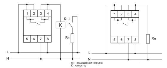 Подключение реле ср 721 1 Однофазное реле контроля напряжения с регистрацией аварийных событий. Особенност