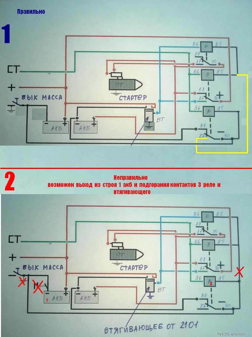Подключение реле стартера мтз Как подключить стартер на мтз 80 схема фото видео - Calebin.ru