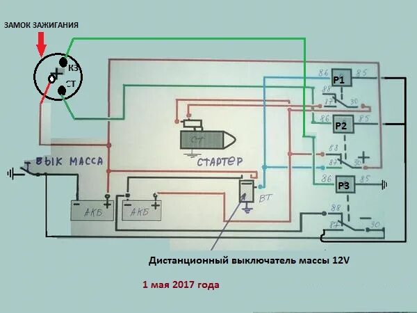 Подключение реле стартера мтз 80 как переделать юмз на стартер ЮМЗ форум на Fermer.ru / Стр. 43 из 62