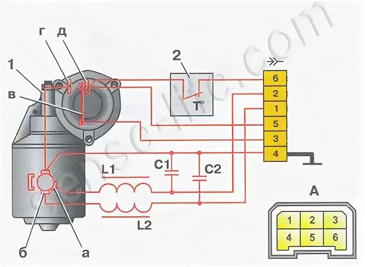 Подключение реле стеклоочистителя камаз Схема подключения стеклоочистителя камаз - Basanova.ru