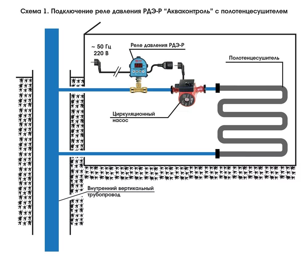 Подключение реле сухого хода Автоматика для скважинного насоса - Управление скважинным насосом