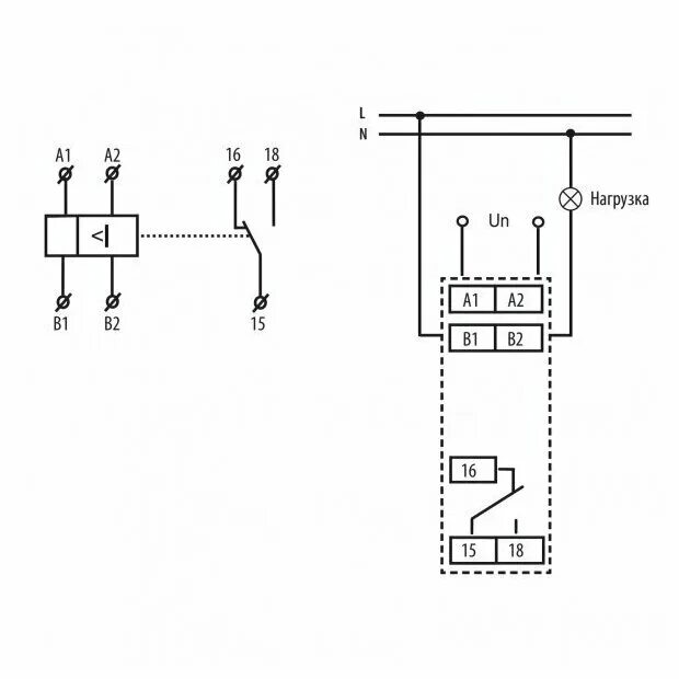 Реле контроля потр. тока PRI-51/16 (1,6..16A) (1x8A_AC1) - Реле контроля тока / 