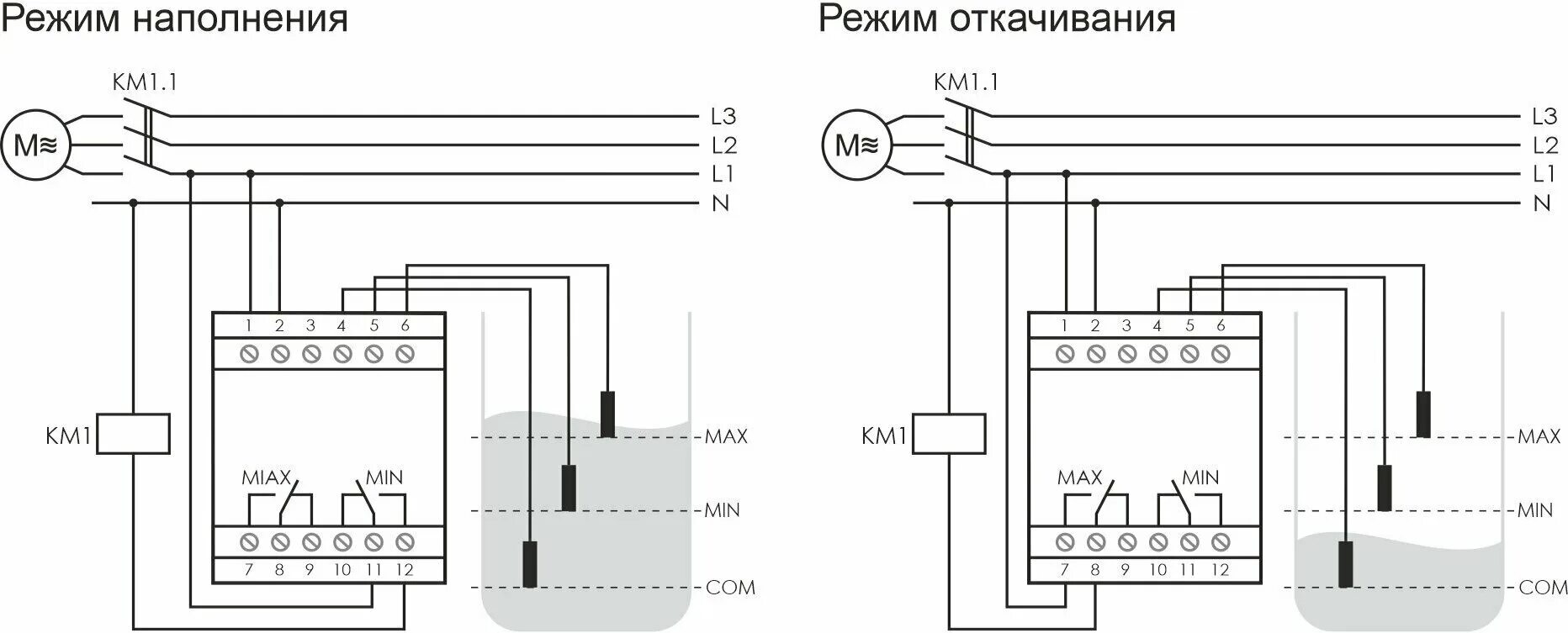 Подключение реле уровня Реле контроля уровня PZ-829 ЕА08.001.002 - купить в интернет-магазине по низкой 