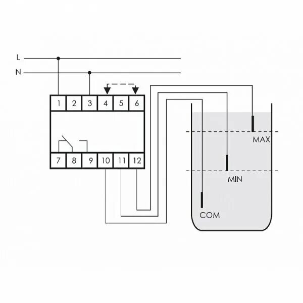 Wholesale VLC-03L DIN rail type relay water level switch liquid level control re