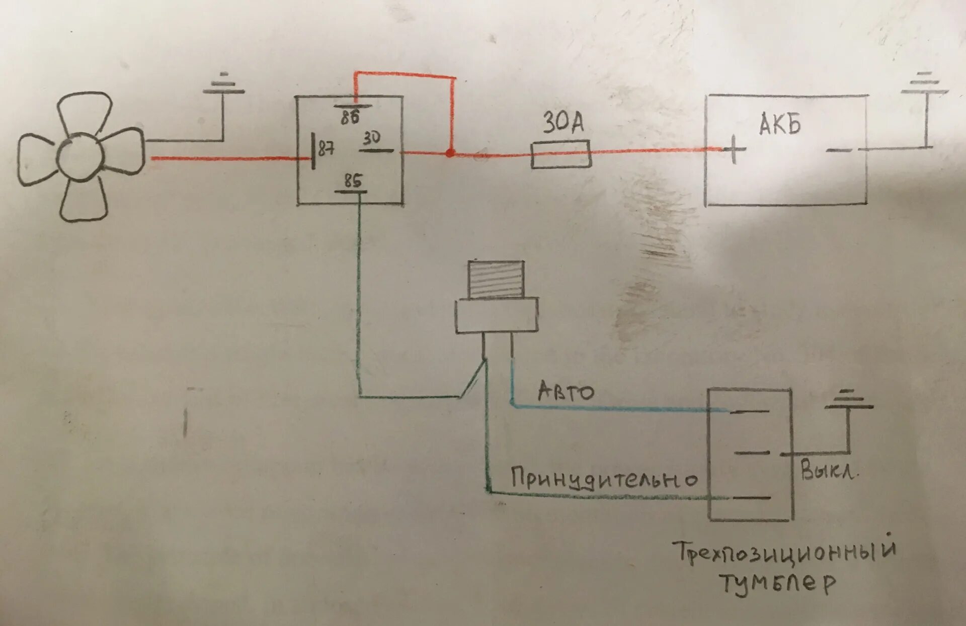 Подключение реле вентилятора газель 44. Электровентилятор взамен штатного - Lada 4x4 3D, 1,7 л, 1995 года электроник