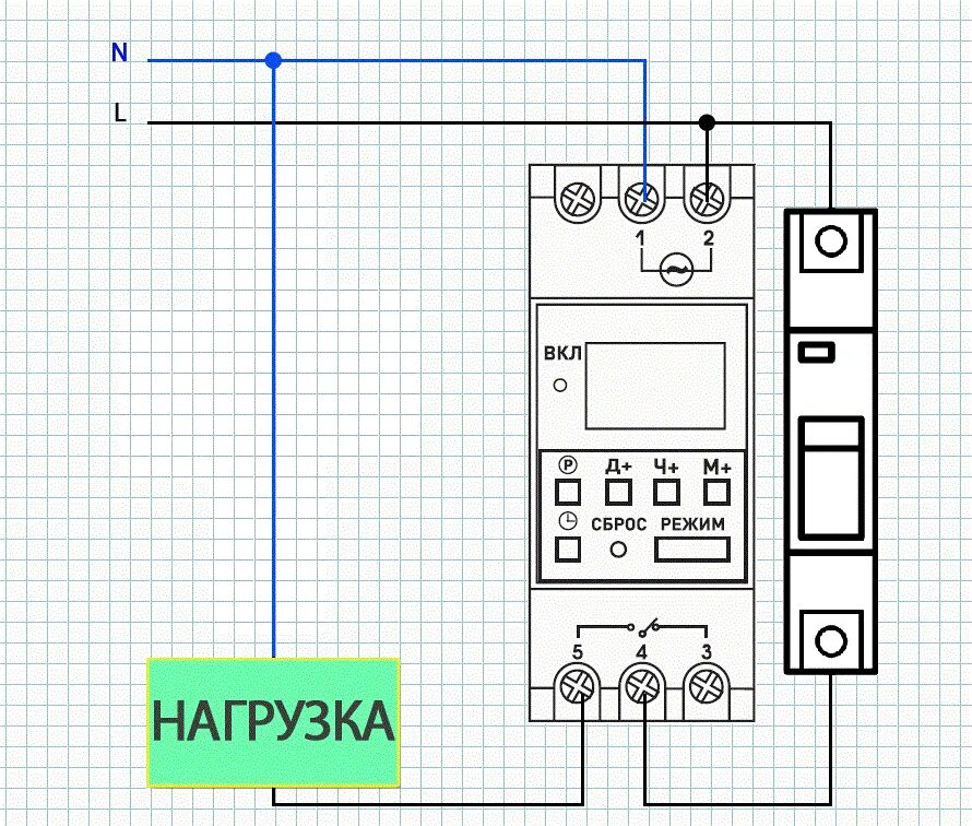 Подключение реле времени 220в Технические характеристики и подключение реле времени