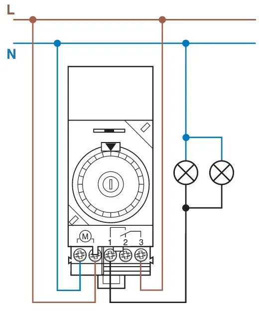 Подключение реле времени 220в схема подключения Реле времени как подключить фото - DelaDom.ru