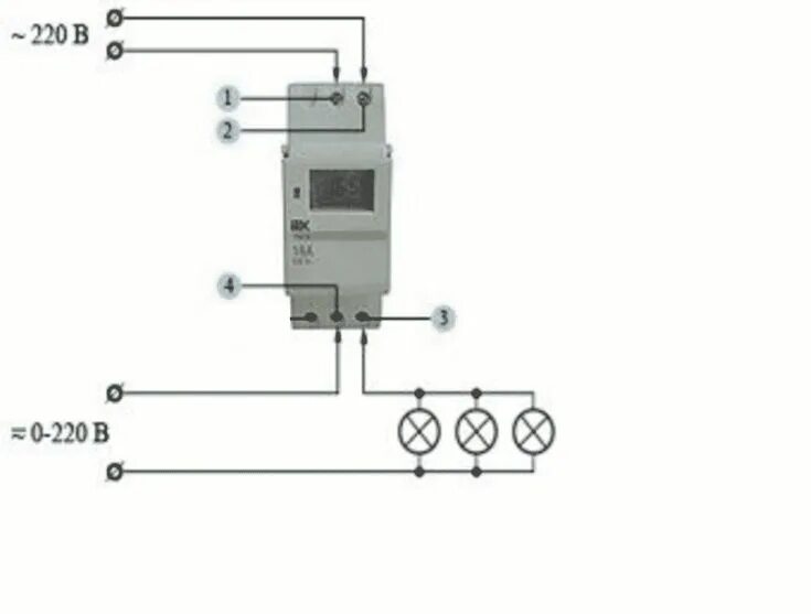 Подключение реле времени 220в схема подключения Реле времени: назначение, принцип работы, схемы подключения Дисплей, Электронная