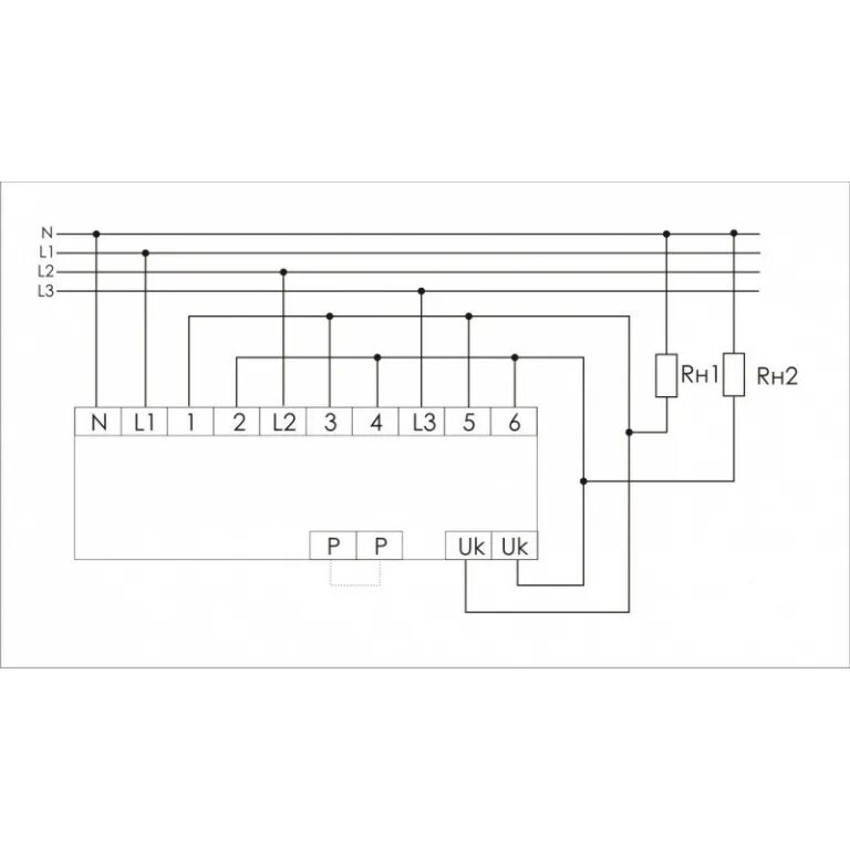 Подключение реле выбора фаз Переключатель фаз автоматический PF-452 Евроавтоматика.РФ