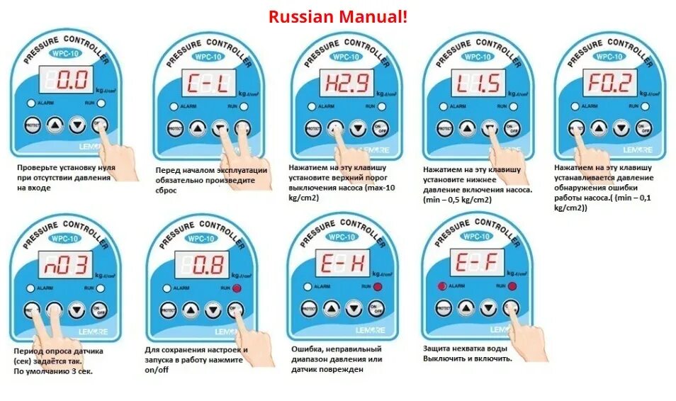 Подключение реле wpc 10 Реле давления водяного насоса, реле давления воды для вакуумного насоса, насос в