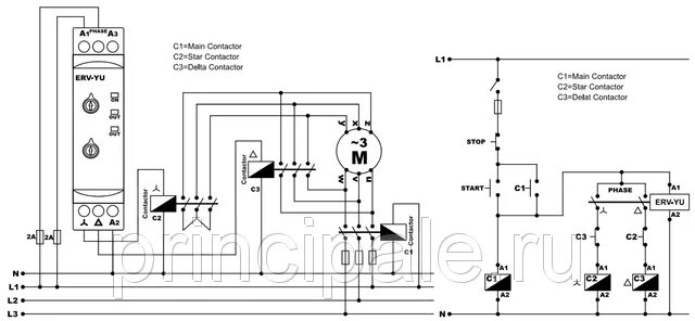 Подключение реле звезда треугольник Подключение двигателя - Страница 3 - Оборудование для производства - forum-okna.